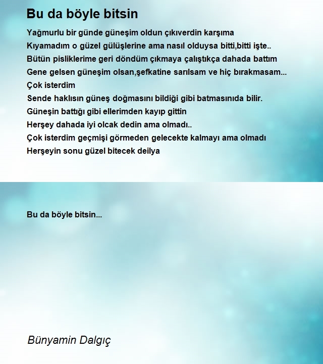 Bünyamin Dalgıç