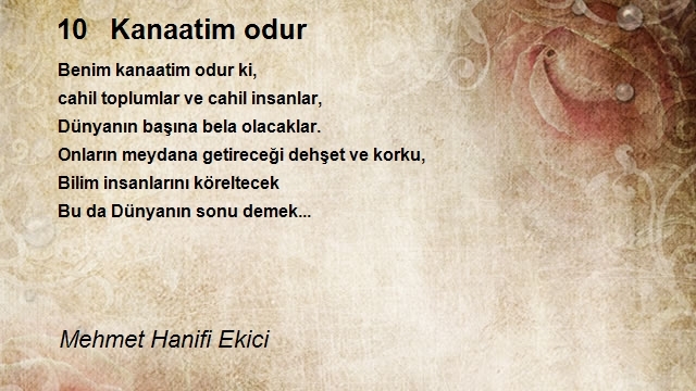 Mehmet Hanifi Ekici