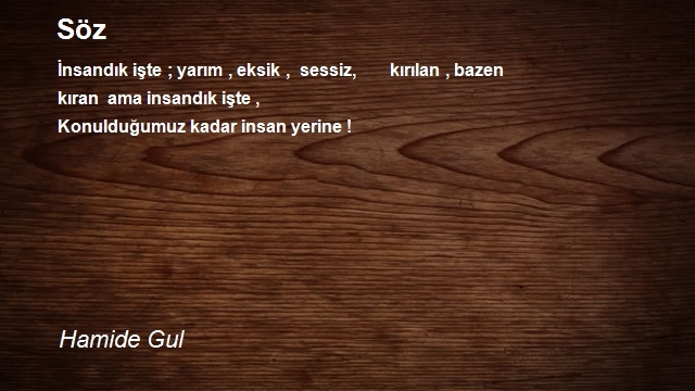 Hamide Gul