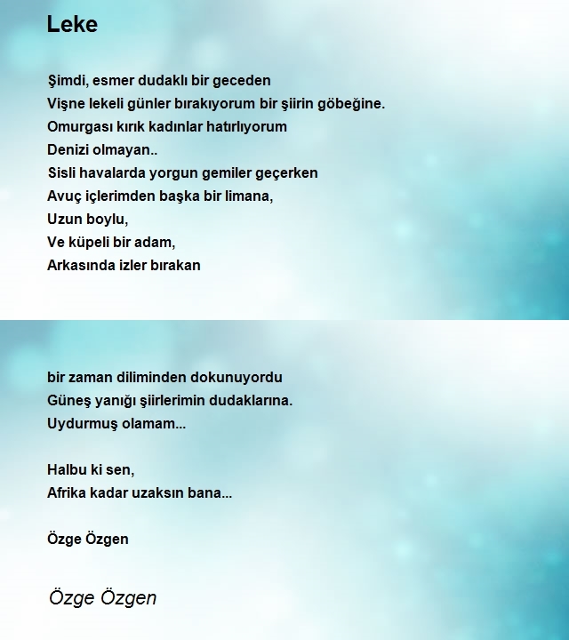 Özge Özgen