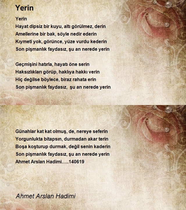 Ahmet Arslan Hadimi