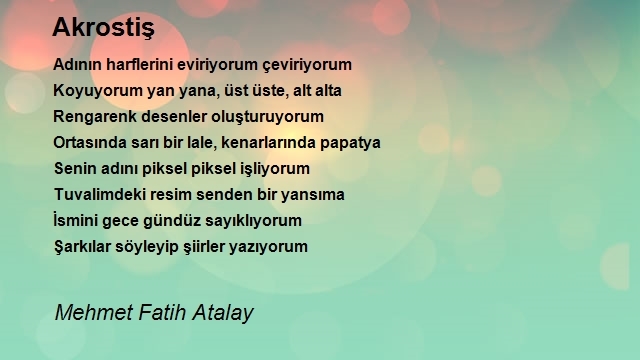 Mehmet Fatih Atalay