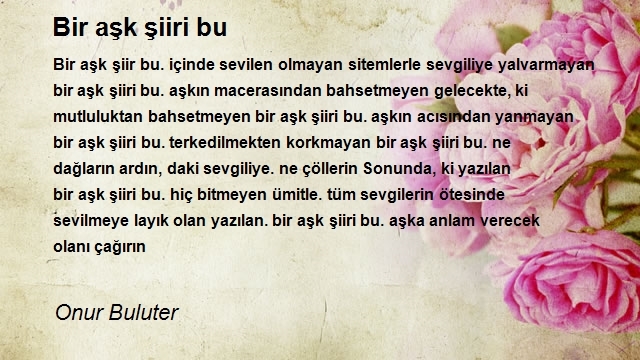 Onur Buluter