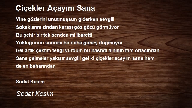 Sedat Kesim