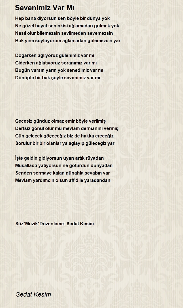 Sedat Kesim