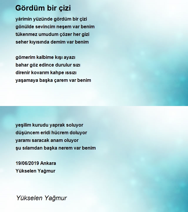 Yükselen Yağmur