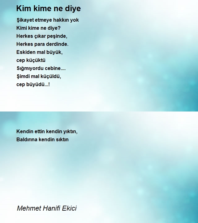 Mehmet Hanifi Ekici