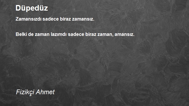 Fizikçi Ahmet