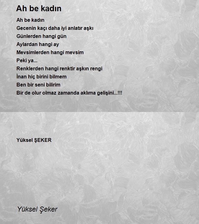 Yüksel Şeker