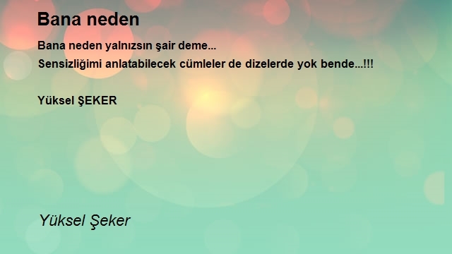 Yüksel Şeker