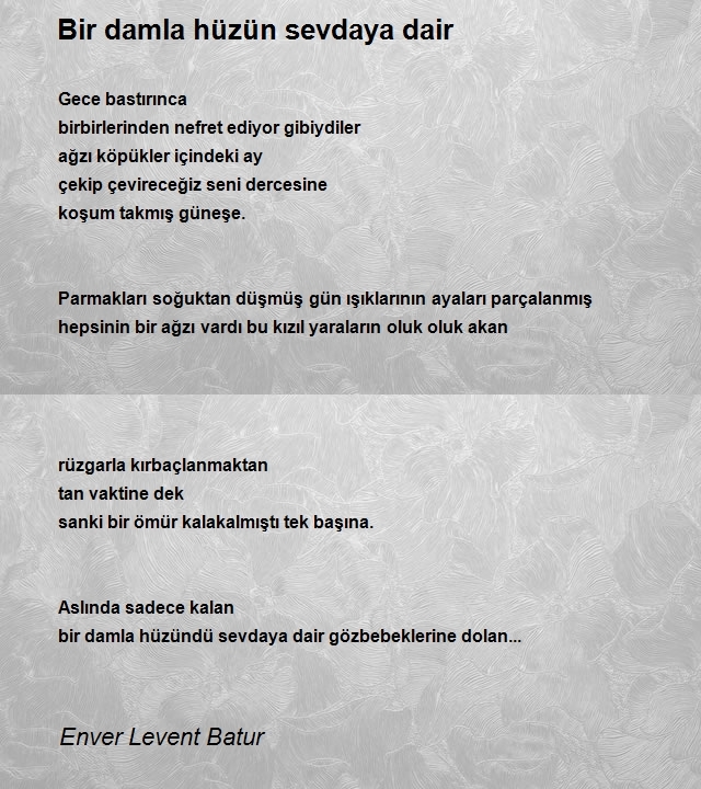 Enver Levent Batur