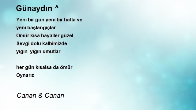 Canan & Canan