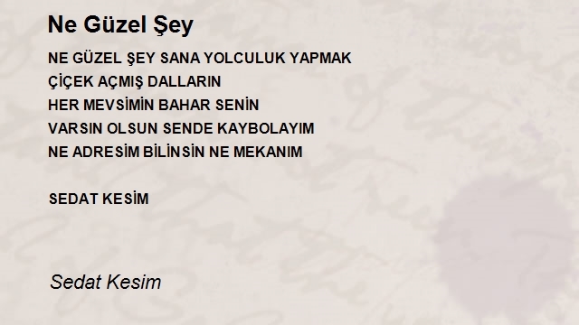 Sedat Kesim