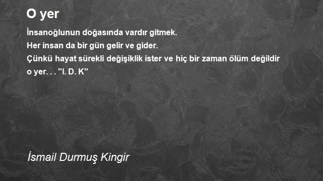 İsmail Durmuş Kingir