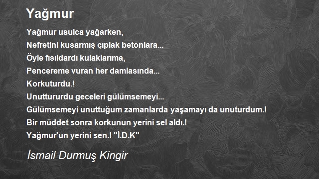 İsmail Durmuş Kingir