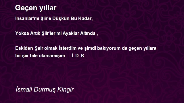 İsmail Durmuş Kingir