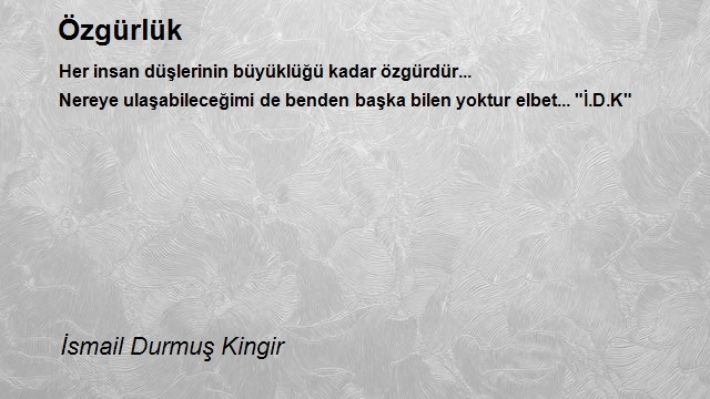 İsmail Durmuş Kingir