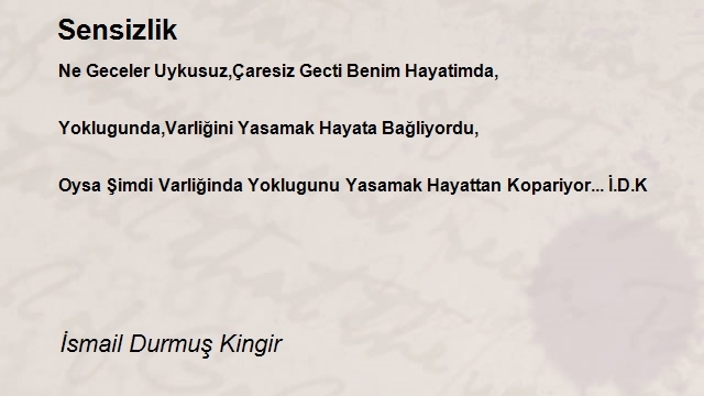 İsmail Durmuş Kingir