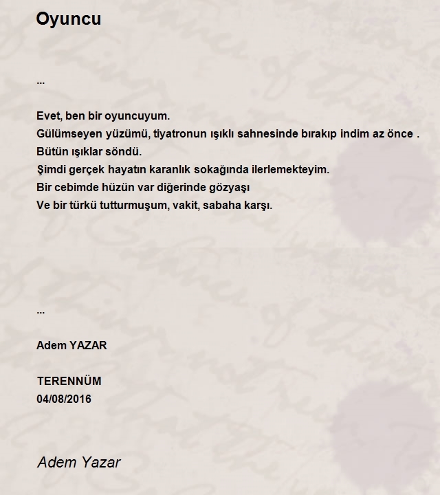 Adem Yazar