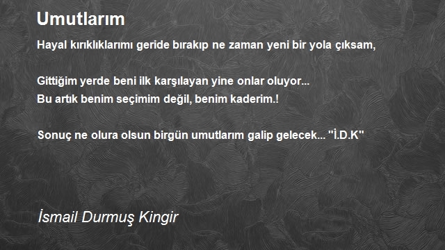 İsmail Durmuş Kingir