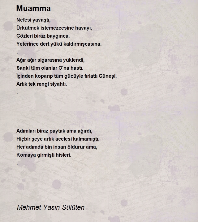 Mehmet Yasin Sülüten