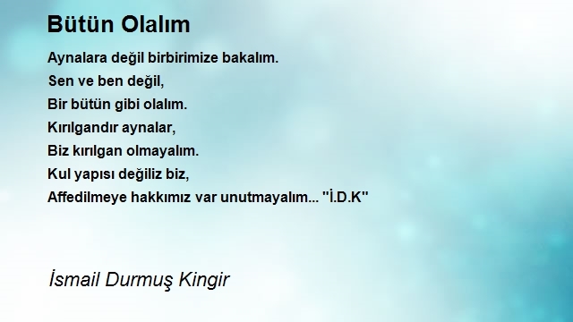 İsmail Durmuş Kingir