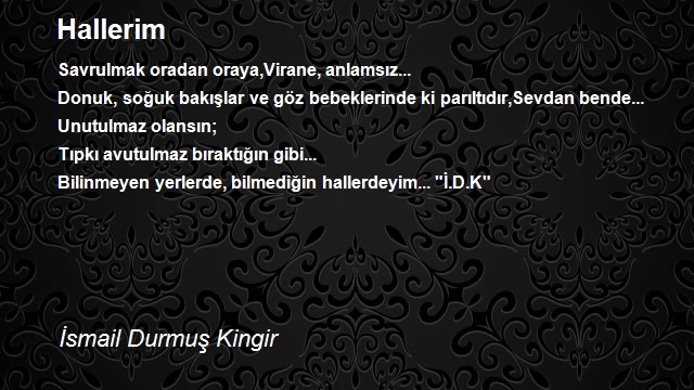 İsmail Durmuş Kingir