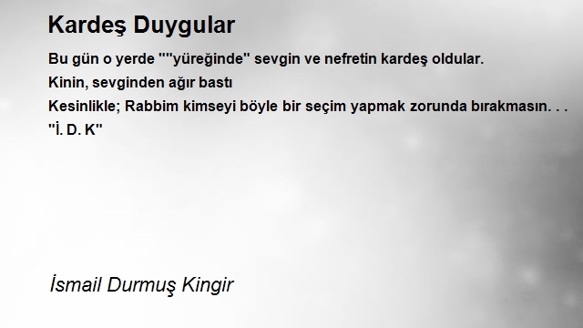 İsmail Durmuş Kingir