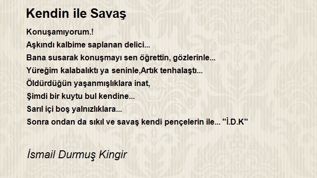 İsmail Durmuş Kingir