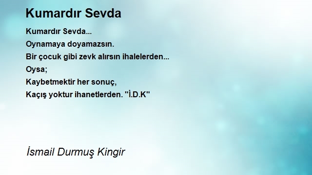 İsmail Durmuş Kingir