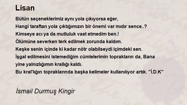 İsmail Durmuş Kingir