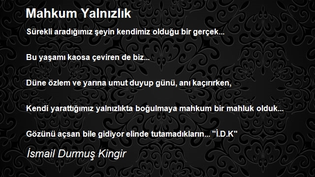 İsmail Durmuş Kingir