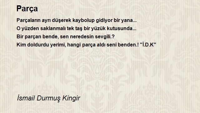 İsmail Durmuş Kingir