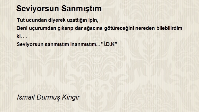 İsmail Durmuş Kingir