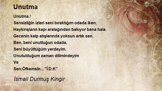 İsmail Durmuş Kingir