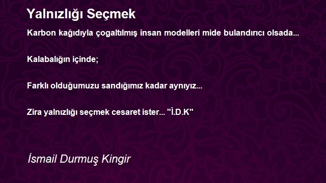 İsmail Durmuş Kingir