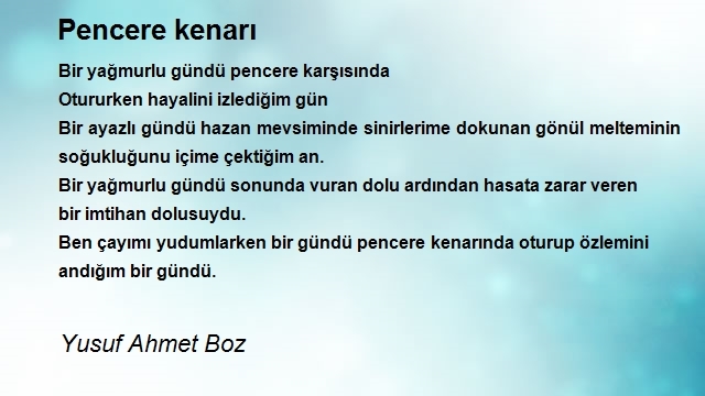 Yusuf Ahmet Boz