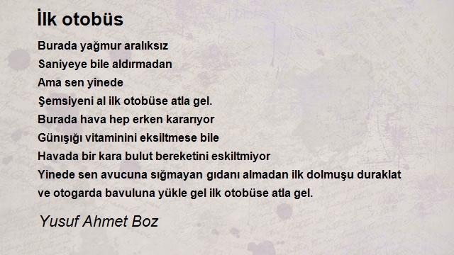 Yusuf Ahmet Boz