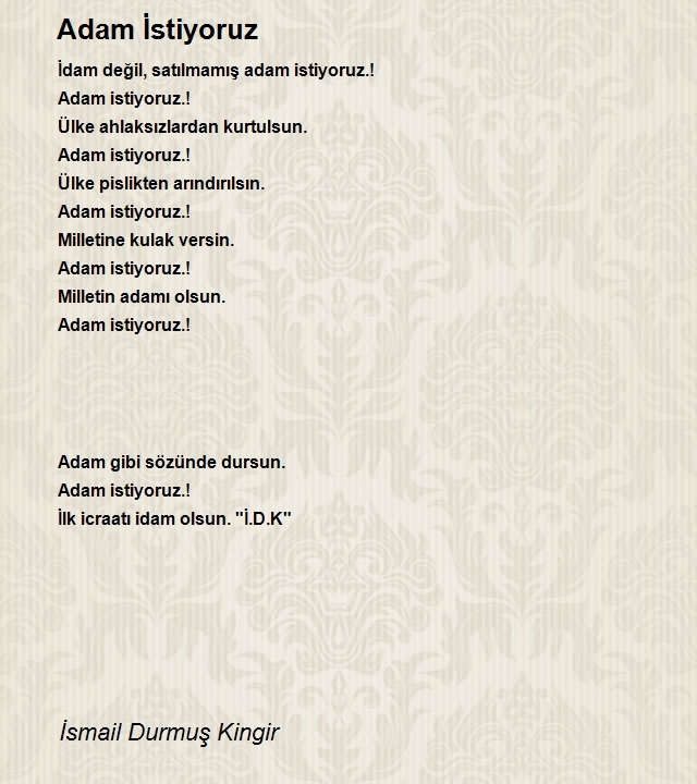 İsmail Durmuş Kingir