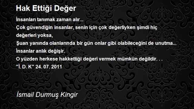 İsmail Durmuş Kingir