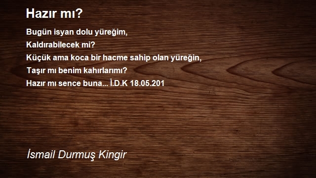 İsmail Durmuş Kingir