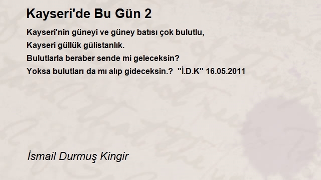 İsmail Durmuş Kingir