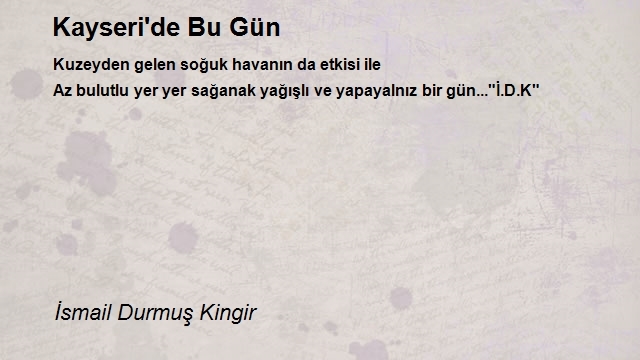 İsmail Durmuş Kingir