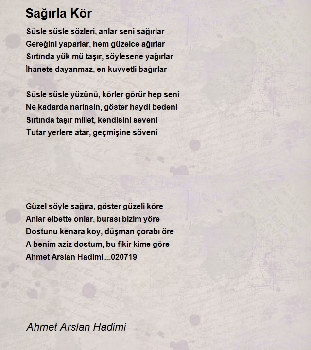 Ahmet Arslan Hadimi