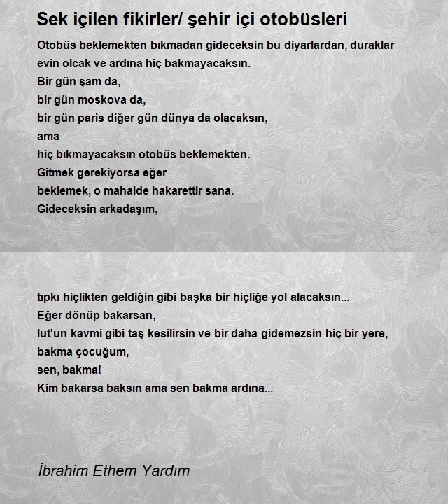 İbrahim Ethem Yardım