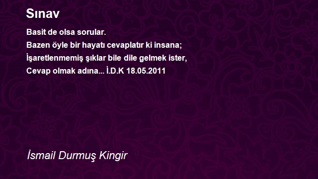 İsmail Durmuş Kingir