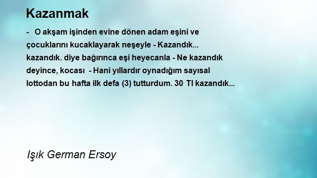 Işık German Ersoy 