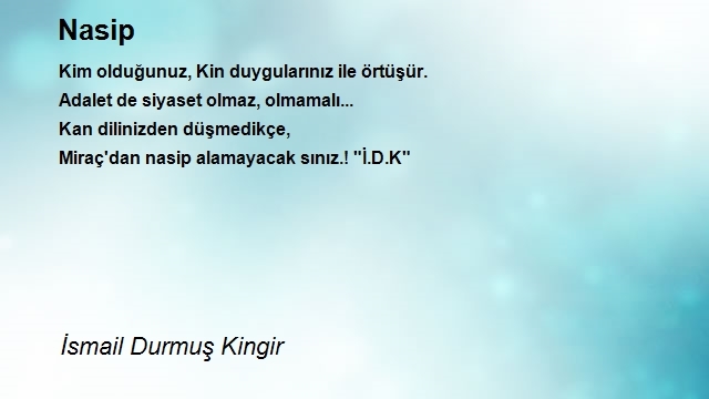 İsmail Durmuş Kingir