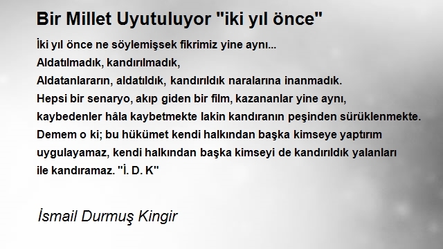 İsmail Durmuş Kingir