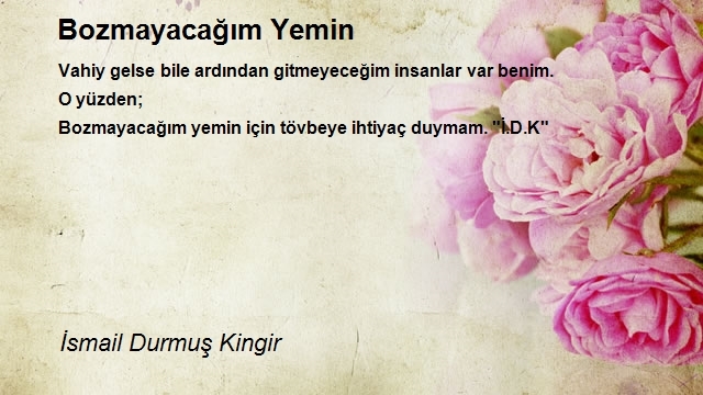 İsmail Durmuş Kingir